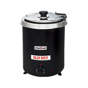 ChefAsst Soup Kettle 6qt (5.7L),300W Black,SB-5700