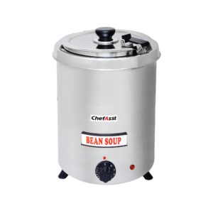 ChefAsst Soup Kettle 6qt (5.7L),300W Silver,SB-5700S