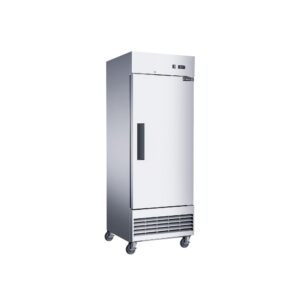 Dukers D28EF 27 1/2″ One Section Reach-In Freezer with Solid Full Door, Bottom Mount, Stainless Steel, 15.9 Cu.Ft.