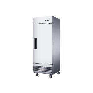Dukers D28EF 27 1/2″ One Section Reach-In Freezer with Solid Full Door, Bottom Mount, Stainless Steel, 15.9 Cu.Ft.