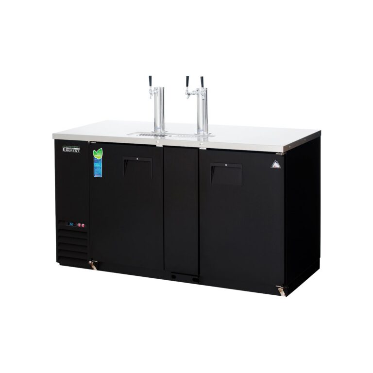 Everest EBD3 68″ Direct Draw Keg Refrigerator, 2 Solid Doors, 24 cu. ft.