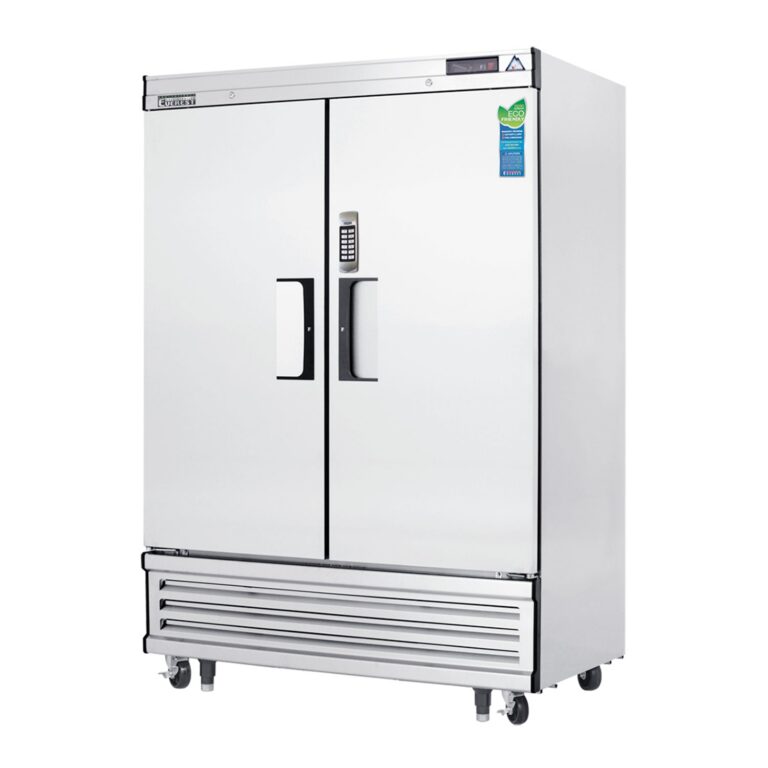 Everest EBF2-LAB 54 1/8" 不锈钢33立方英尺实验室冷冻柜，2个实心全门