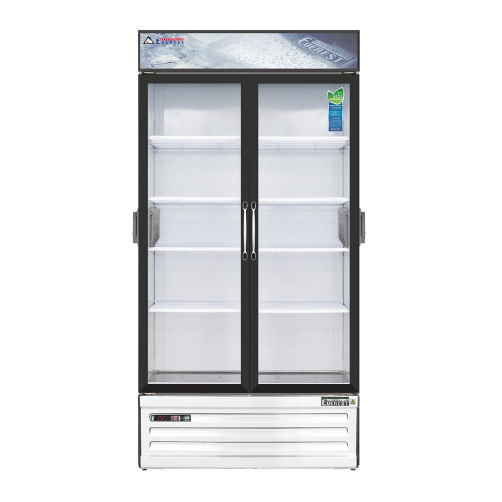 Everest EMSGR33C 39 3/8″ White 36 cu. ft Chromatography Refrigerator, Double Swing Doors
