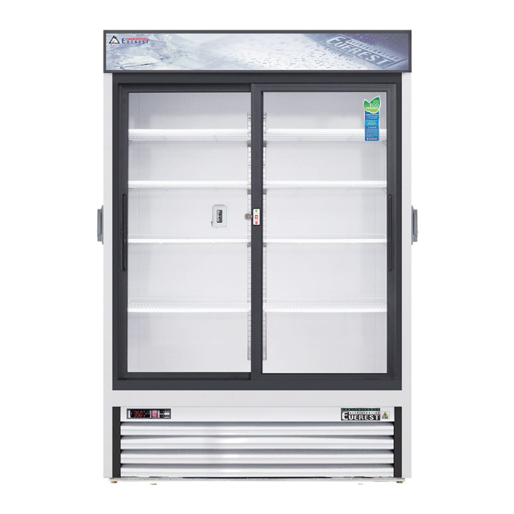 Everest EMSGR48C 53 1/8″ White 50 cu. ft Chromatography Refrigerator, Double Swing Doors