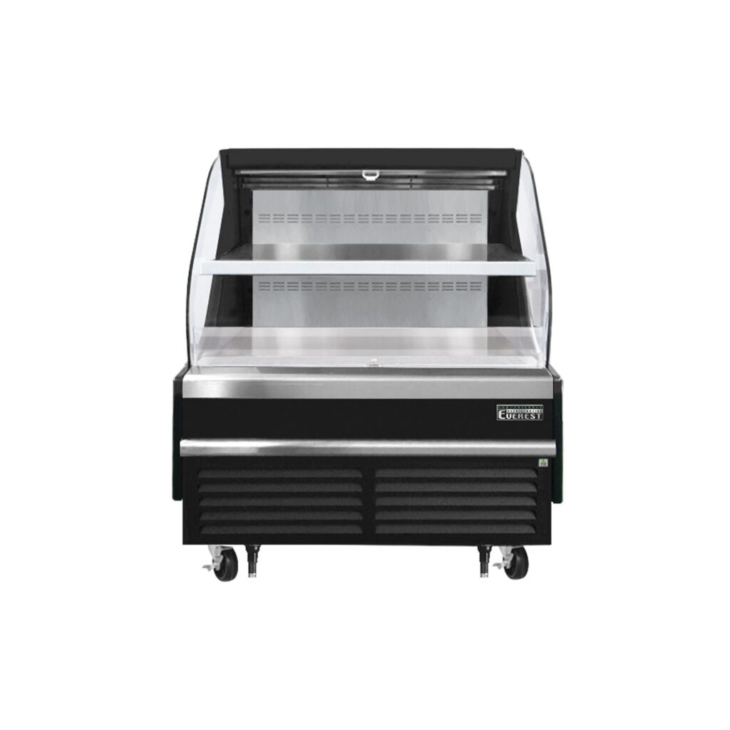Everest EOMH-48-B-35-T 48″ Black 9.7 cu. ft Open Air Merchandiser