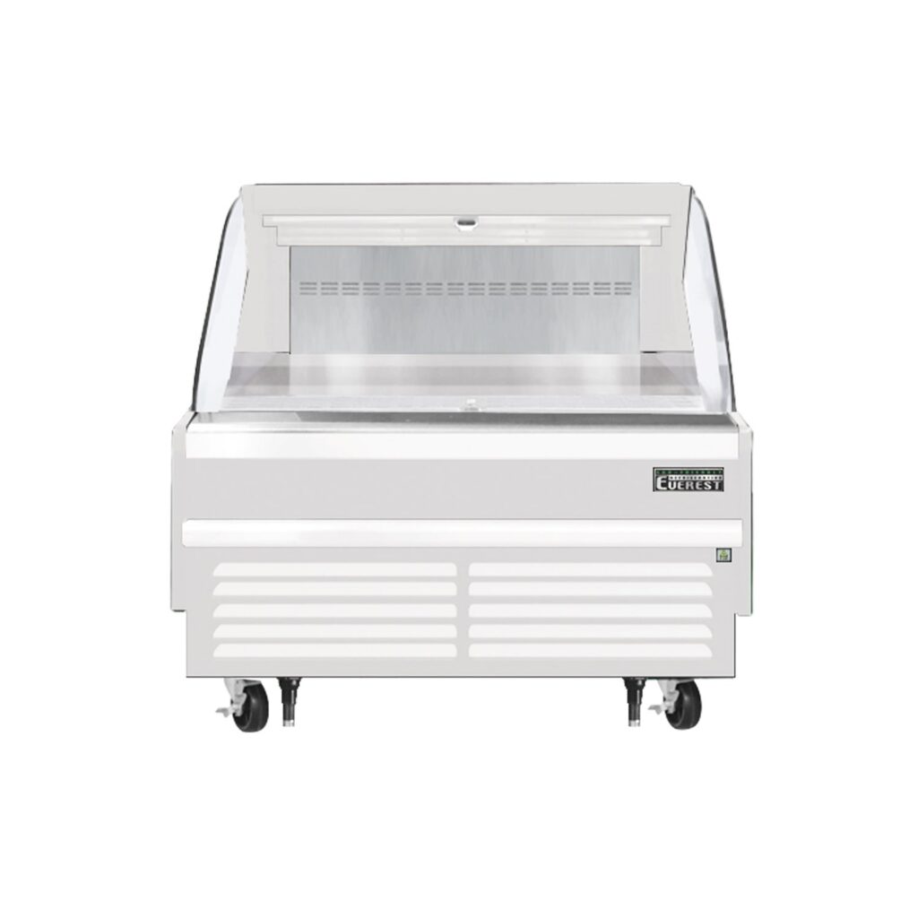 Everest EOMH-48-W-35-S 48″ White 7.3 cu. ft Open Air Merchandiser
