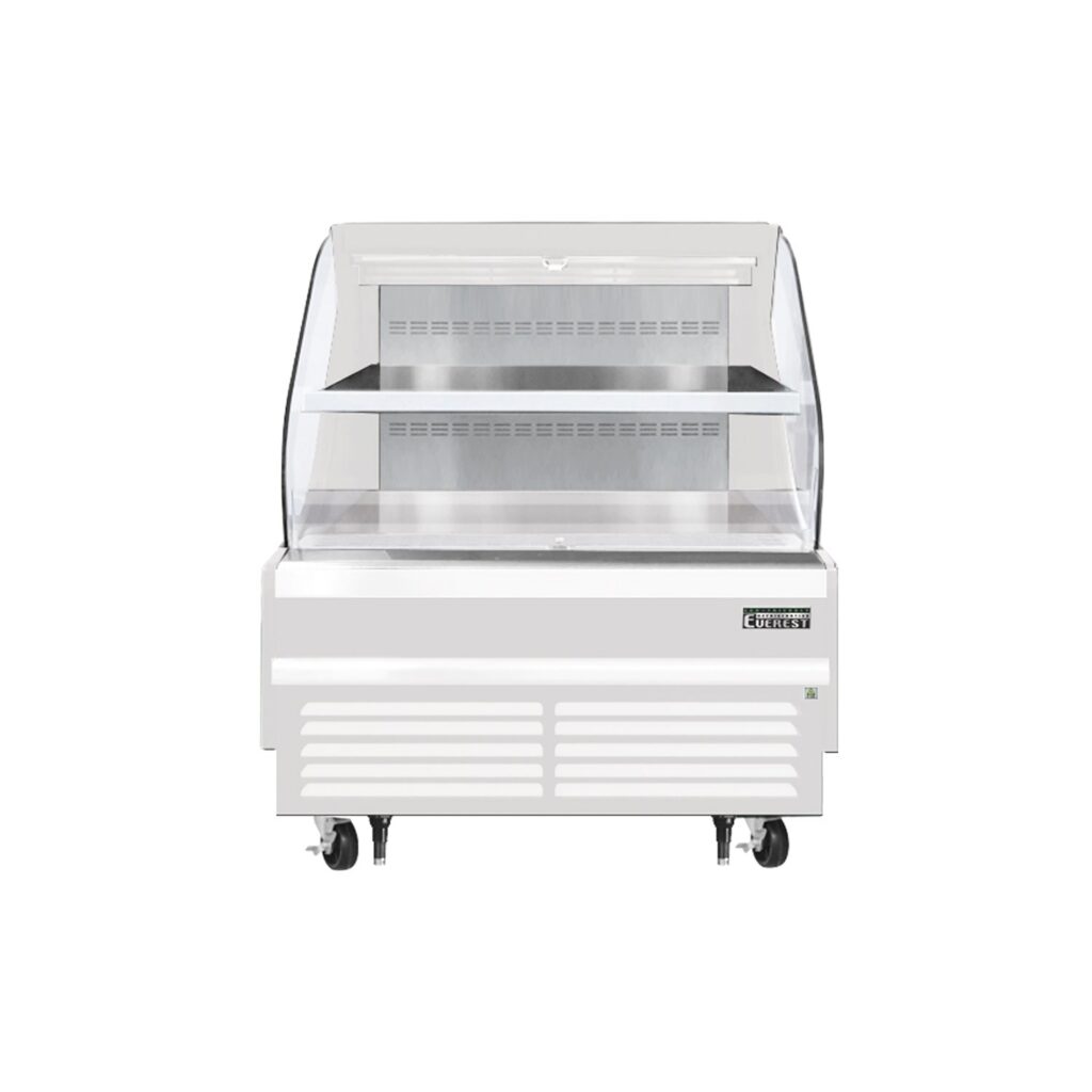 Everest EOMH-48-W-35-T 48″ White 9.7 cu. ft Open Air Merchandiser