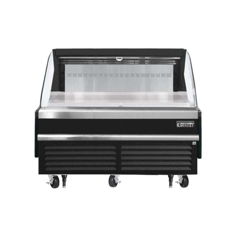 Everest EOMH-60-B-35-S 60″ Black 9.3 cu. ft Open Air Merchandiser