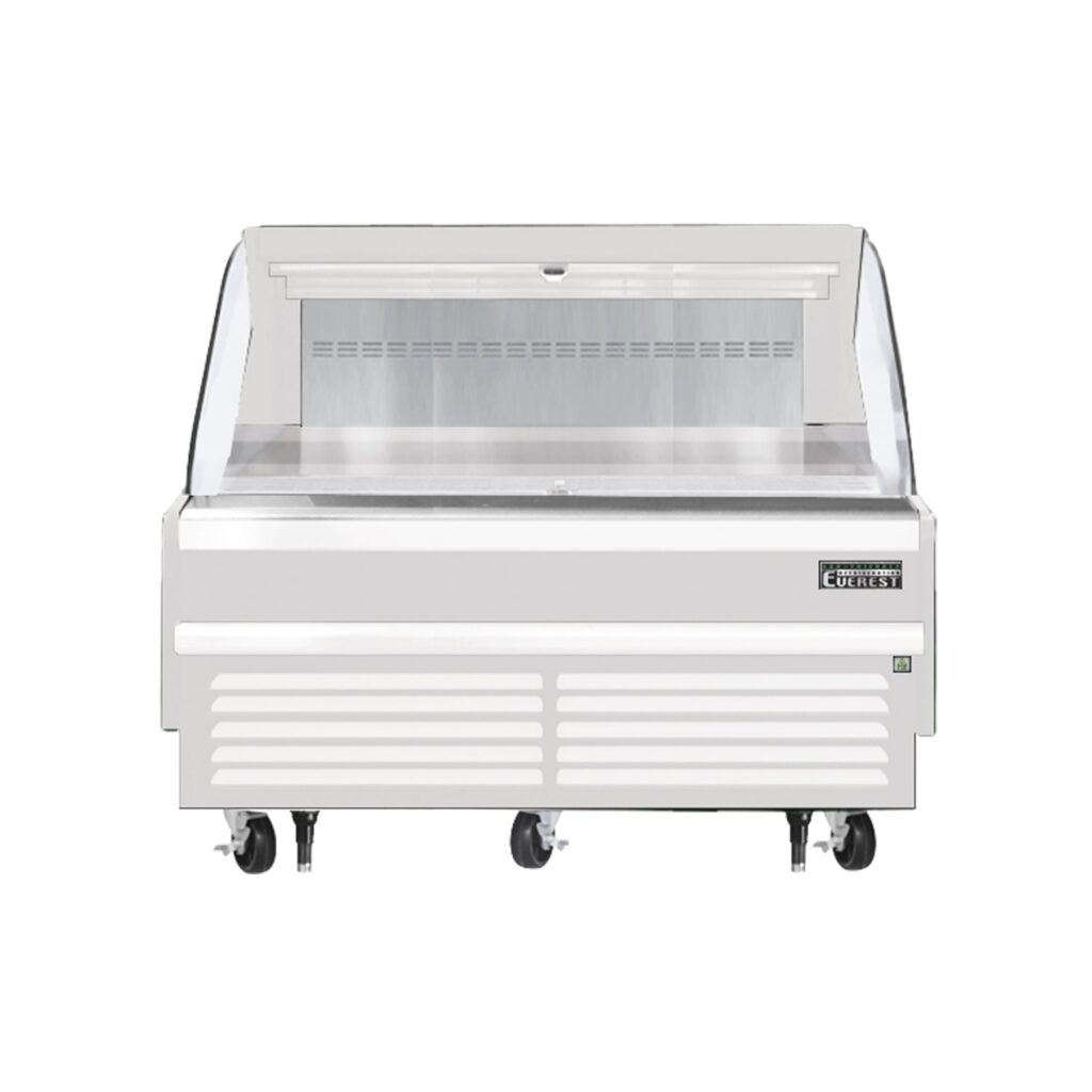 Everest EOMH-60-W-35-S 60″ White 9.3 cu. ft Open Air Merchandiser