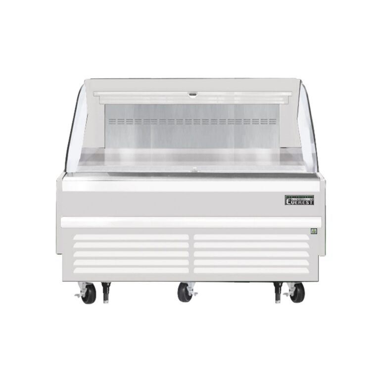 Everest EOMH-60-W-35-S 60″ White 9.3 cu. ft Open Air Merchandiser