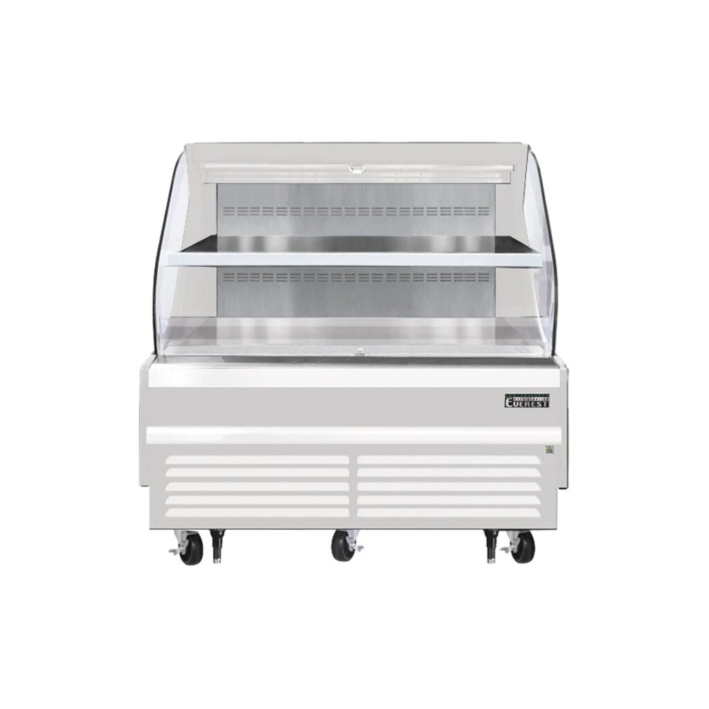 Everest EOMH-60-W-35-T 60″ White 12.3 cu. ft Open Air Merchandiser