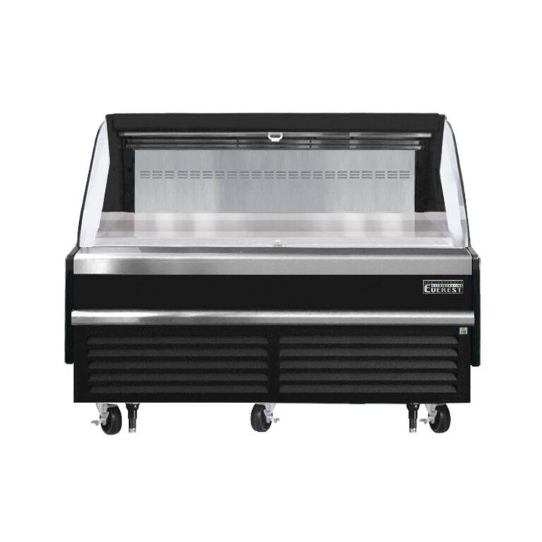 Everest EOMH-72-B-35-S 73 1/4″ Black 11.4 cu. ft Open Air Merchandiser