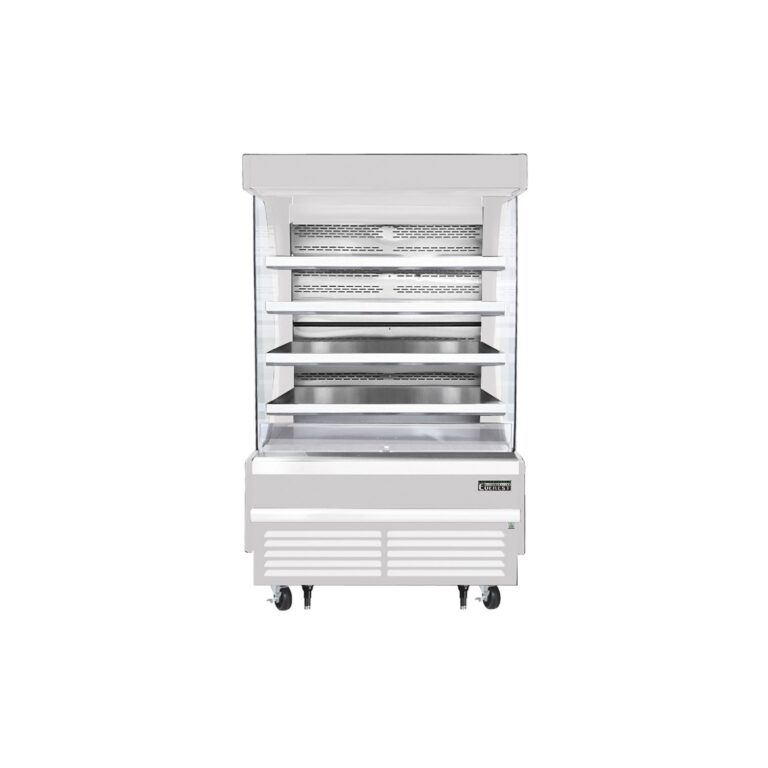 Everest EOMV-48-W-35-T 48″ White 24 cu. ft Open Air Merchandiser
