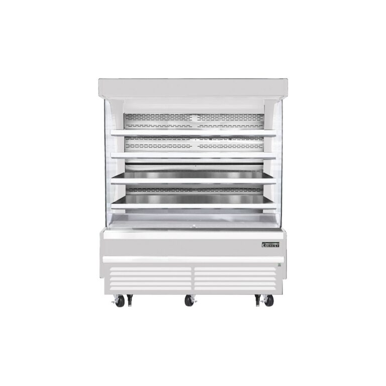Everest EOMV-72-W-28-T 73 1/4″ White 26 cu. ft Open Air Merchandiser