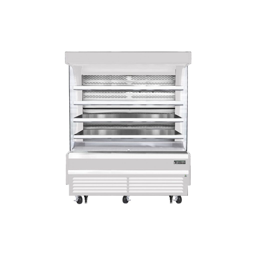 Everest EOMV-72-W-35-T 73 1/4″ White 37 cu. ft Open Air Merchandiser