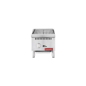 Flamaster FLM-CB12-M 12″ Countertop Gas Charbroiler, NG/LPG, 35,000 BTU, 1 Burner