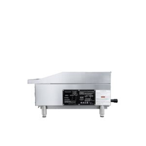 Flamaster FLM-CB36-M 36″ Countertop Gas Charbroiler, NG/LPG, 105,000 BTU, 3 Burners