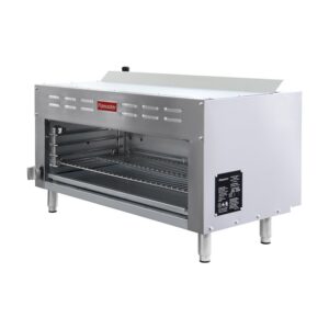 Flamaster FLM-CMG36 36” NG/LPG Infrared Cheese Melter, 35,000/32,000 BTU, Manual Valve