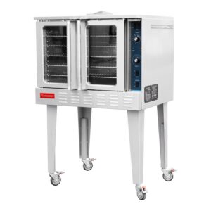 Flamaster FLM-COG 38″ Single Deck Gas Convection Oven, NG/LPG, 5 Racks, 54,000 BTU