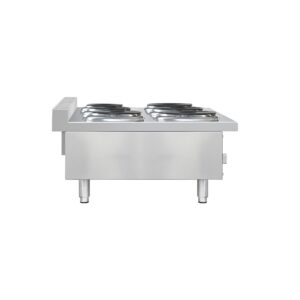Flamaster FLM-EHP36 36″ Commercial Electric Hot Plate – 6 Burners, 208V, 3 Phase