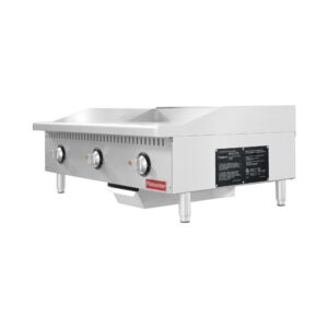 Flamaster FLM-G36-E 36″ Commercial Electric Griddle – 208V/240V