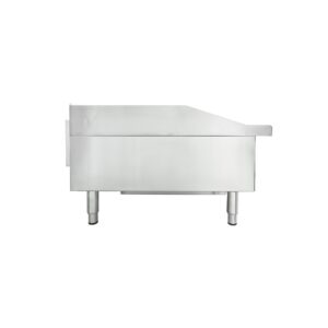 Flamaster FLM-G36-M 36″ Countertop Griddle with Manual Control, NG/LPG, 90,000 BTU, 3 Burners