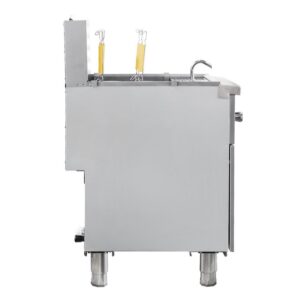 Flamaster FLM-PC10-LP 15 1/2″ 10 Gallon Gas Pasta Cooker, Liquid Propane, 100,000 BTU