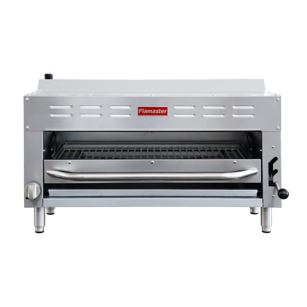 Flamaster FLM-SM36 36” NG/LP Infrared Salamander Broiler, 35,000/32,000 BTU, Manual Valve