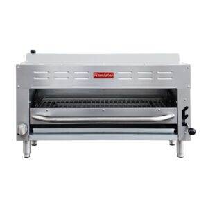 Flamaster FLM-SM36 36” NG/LP Infrared Salamander Broiler, 35,000/32,000 BTU, Manual Valve