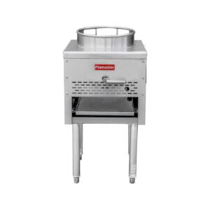 Flamaster FLM-WOK-LP 17 1/2” Wok Range with 13” Ring, Liquid Propane, 95,000 BTU