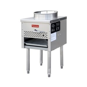 Flamaster FLM-WOK-LP 17 1/2” Wok Range with 13” Ring, Liquid Propane, 95,000 BTU