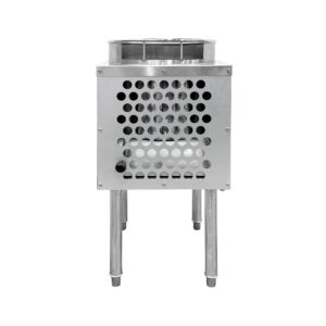 Flamaster FLM-WOK16-NG 17 1/2” Wok Range with 16” Ring, Natural Gas, 125,000 BTU