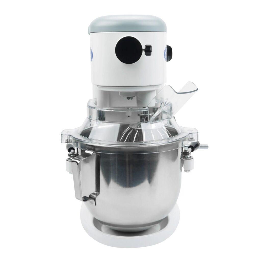 Globe SP05 5 Qt. Bowl Lift Countertop Mixer with Guard & Standard Accessories