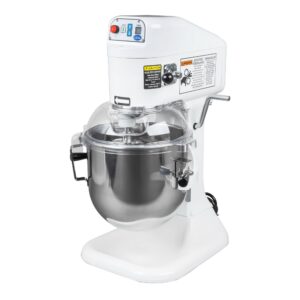 Globe SP08 8 Qt. Bowl Lift Countertop Mixer with Guard & Standard Accessories