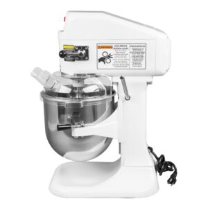 Globe SP08 8 Qt. Bowl Lift Countertop Mixer with Guard & Standard Accessories
