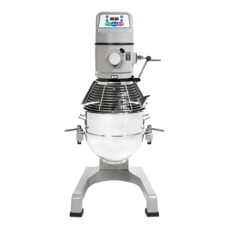 Globe SP30 30 Qt. Planetary Floor Mixer with Guard & Standard Accessories