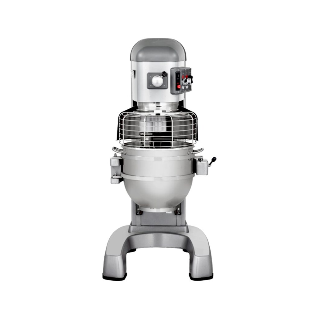 Hobart HL1400 Legacy+ 140 Qt. Planetary Floor Mixer with Guard & Standard Accessories – 240V, 3 Phase, 5 HP