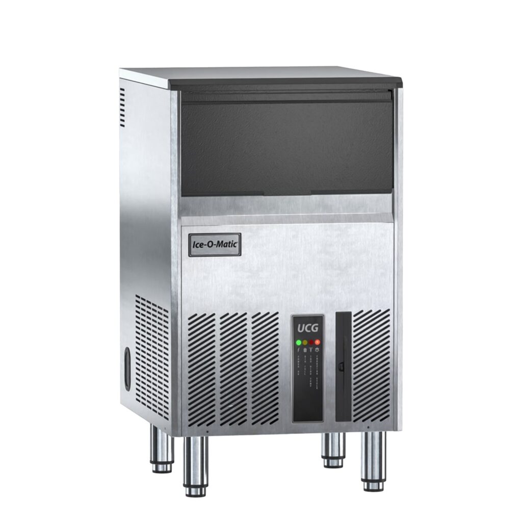 Ice-O-Matic UCG080A 18″ Air Cooled Undercounter Gourmet Cube Ice Machine – 115V, 1 Phase, 99 lb.