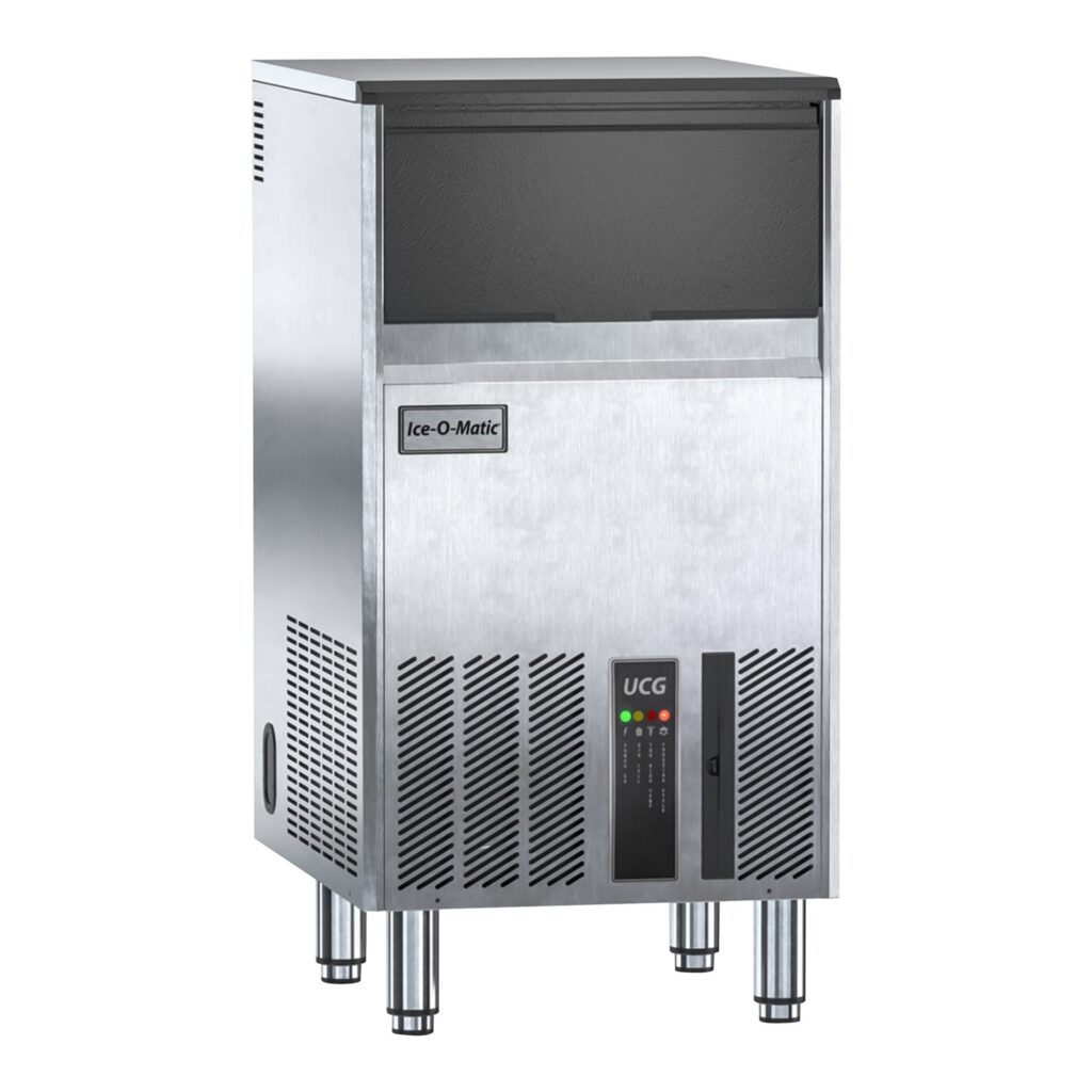 Ice-O-Matic UCG130A 18″ Air Cooled Undercounter Gourmet Cube Ice Machine – 115V, 1 Phase, 126 lb.
