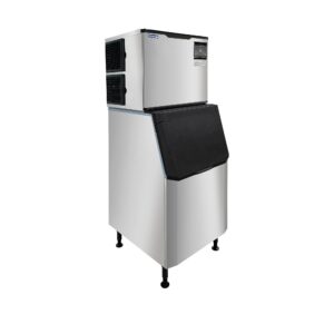 Polarman CM-329 22″ Air-Cooled Cube 350 lb Ice Machine with 275 lb Bin