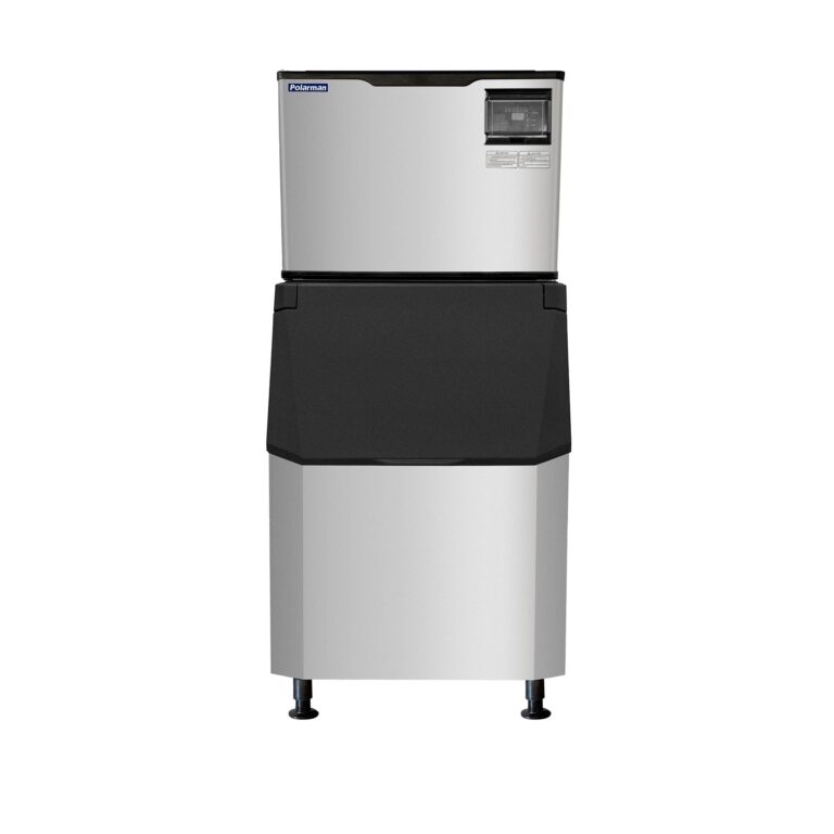 Polarman CM-529 30″ Air-Cooled Cube 500 lb Ice Machine with 375 lb Bin