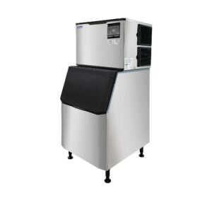 Polarman CM-529 30″ Air-Cooled Cube 500 lb Ice Machine with 375 lb Bin