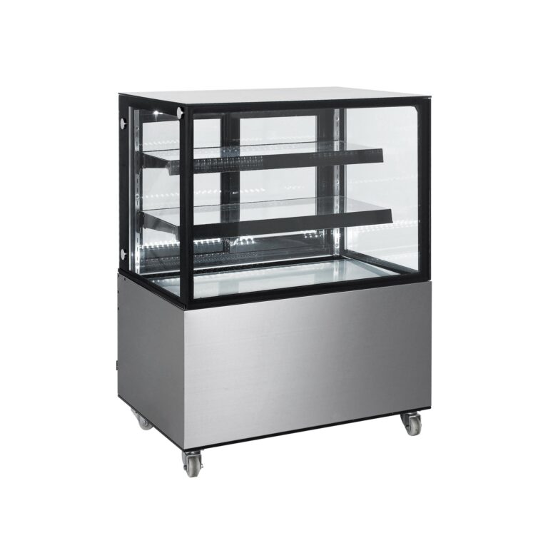 Polarman ARC-270Z 36″ Square Glass Refrigerated Bakery Display Case with LED Lighting