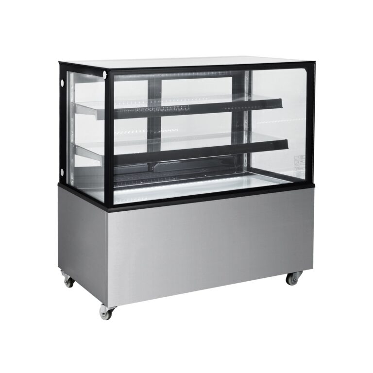 Polarman ARC-370Z 48″ Square Glass Refrigerated Bakery Display Case with LED Lighting