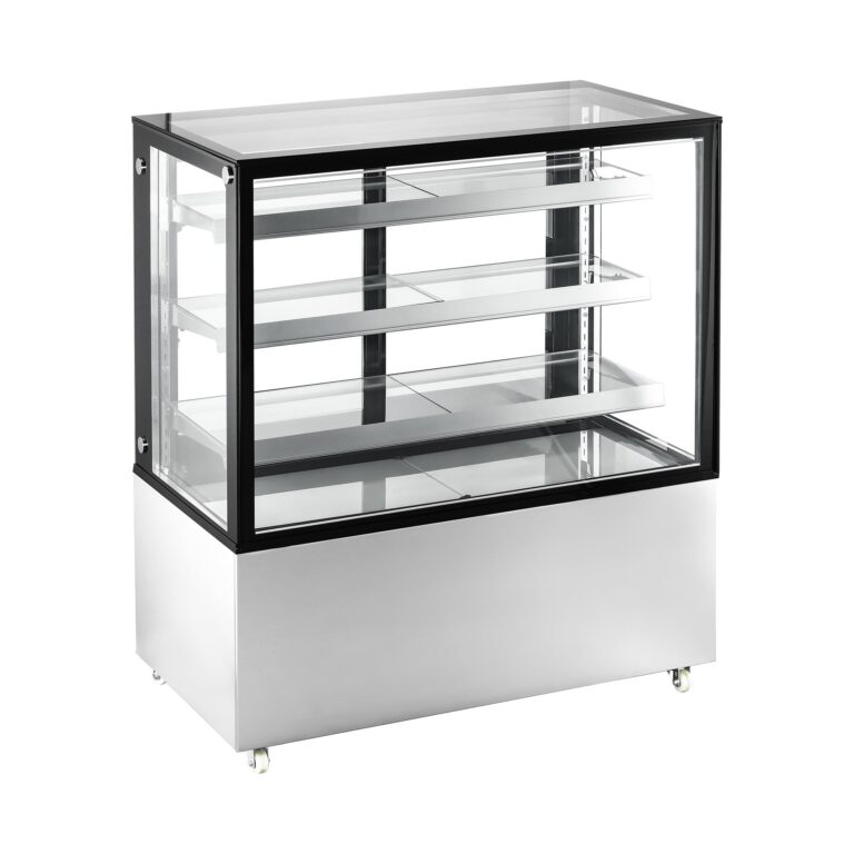 Polarman ARC-371Z 48″ Square Glass Refrigerated Bakery Display Case with LED Lighting