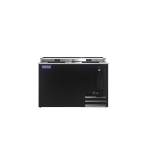 Polarman PLM-B50A 49 7/16″ Black Horizontal Bottle Cooler