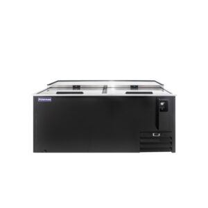 Polarman PLM-B65A 64 5/16″ Black Horizontal Bottle Cooler