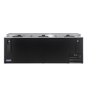 Polarman PLM-B95A 95 5/16″ Black Horizontal Bottle Cooler