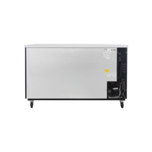 Polarman PLM-BC-3G 69″ Black Glass Door Back Bar Refrigerator with LED Lighting