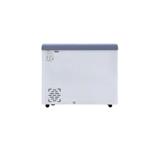 Polarman PLM-S260 39″ Mobile Ice Cream Display Freezer, Curved Sliding Lid with 3 Baskets, 6.7 cu. ft.